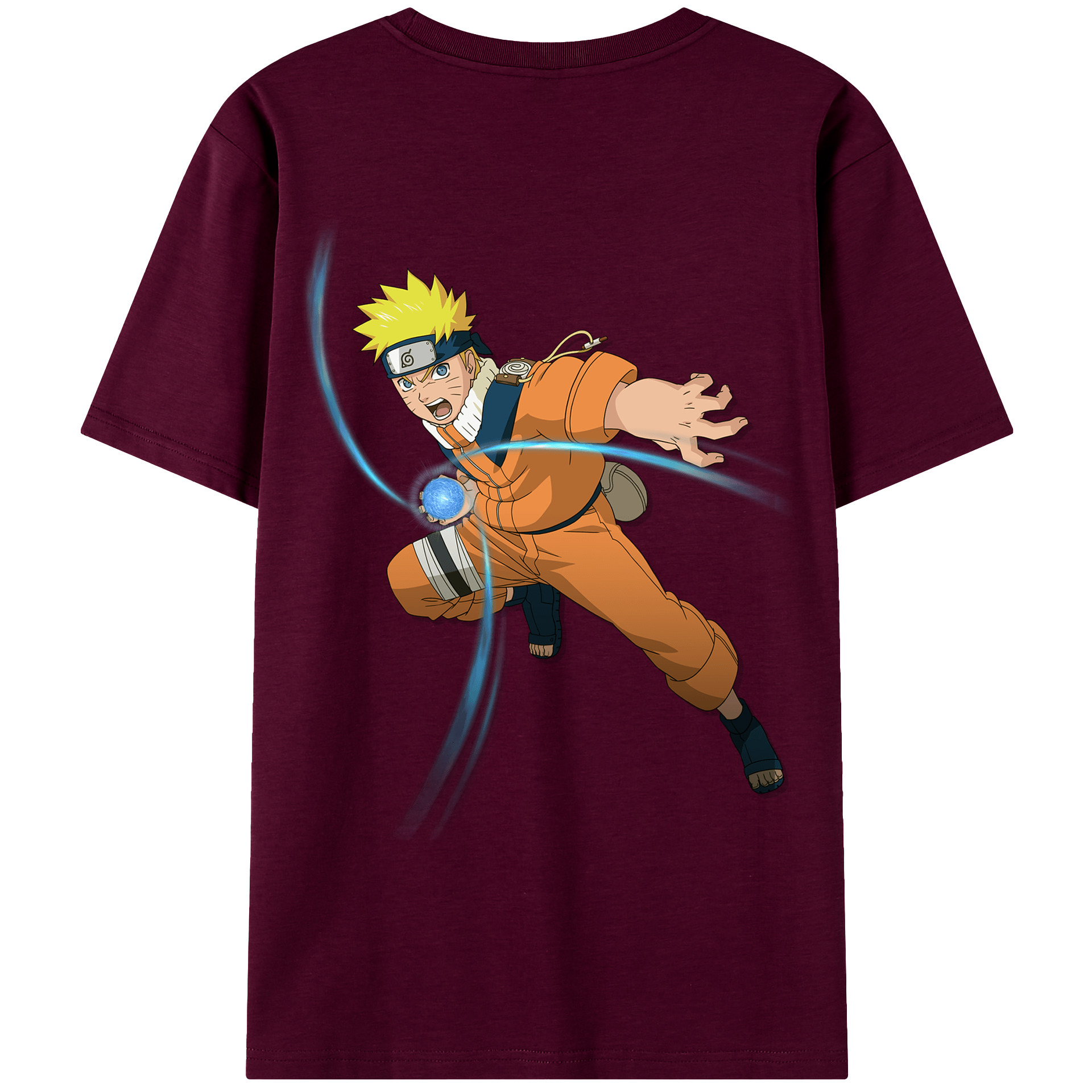 （画像用） NARUTO -ナルト- うずまき ナルト Uzumaki Naruto レディース半袖Tシャツ(バックプリント)